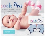 Sock Ons - 0-6 Months